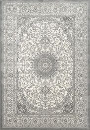 Dynamic Rugs ANCIENT GARDEN 57119-6656 Cream and Grey
